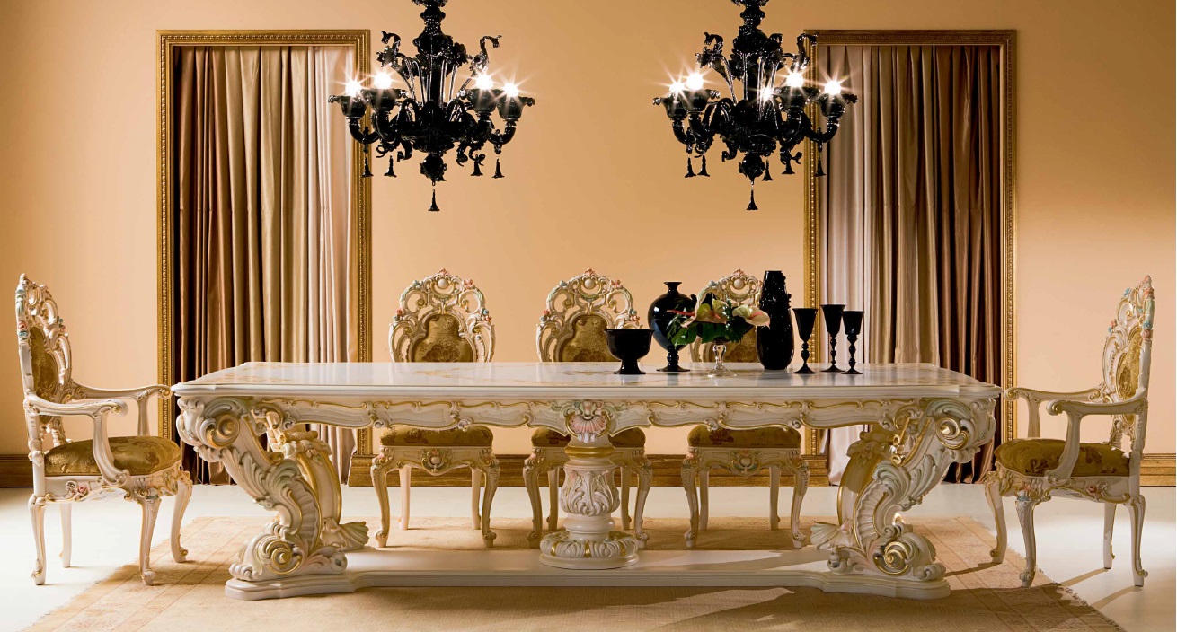 стол с стиле барокко