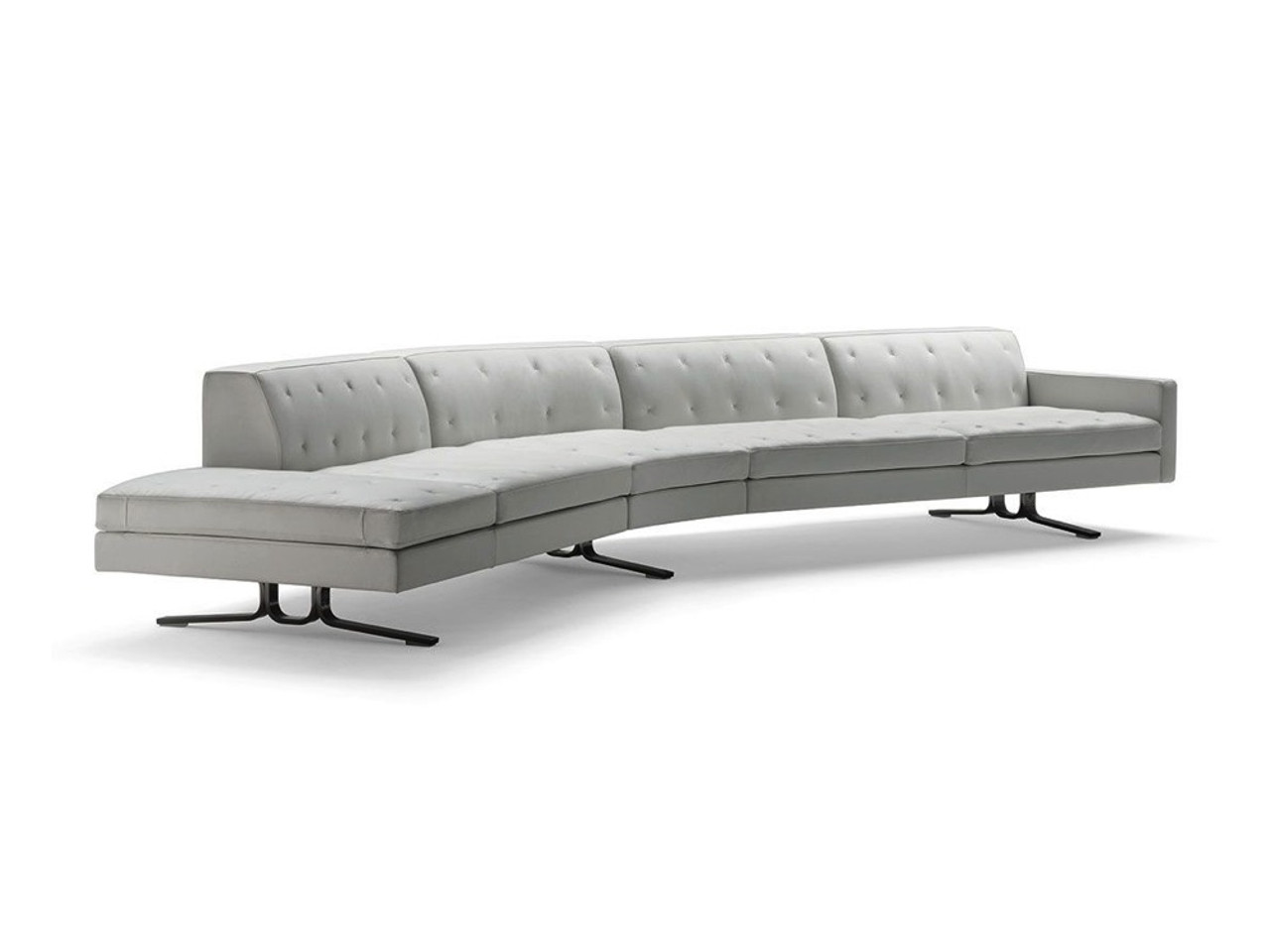 Poltrona frau kennedee curved outlet sofa