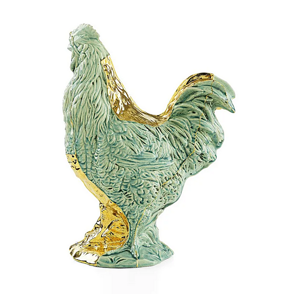 Керамическая скульптура курицы MARIONI POP HEN 00421G фабрика MARIONI из Италии. Фото №3