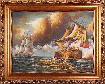 Картина Italy art. D22 Морской бой