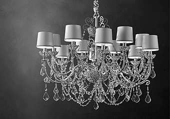 Люстра MASIERO (EMME PI LIGHT) LUXURY Silver Imperial / 12