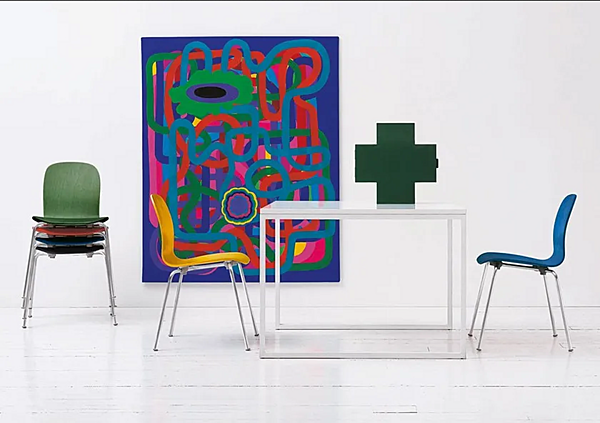 Коробка для хранения тарелок из дерева Cappellini  Cross PO_9208B фабрика Cappellini из Италии. Фото №6