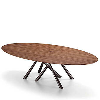Обеденный Стол MIDJ Forest Oval T1706280 фабрика MIDJ из Италии