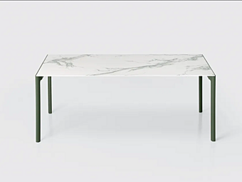 Раскладной прямоугольный стол из дектона для сада Kristalia MAKI DEKTON 01MAK03 Раскладной прямоугольный стол из дектона для сада Kristalia MAKI DEKTON 01MAK03 фабрика Kristalia из Италии