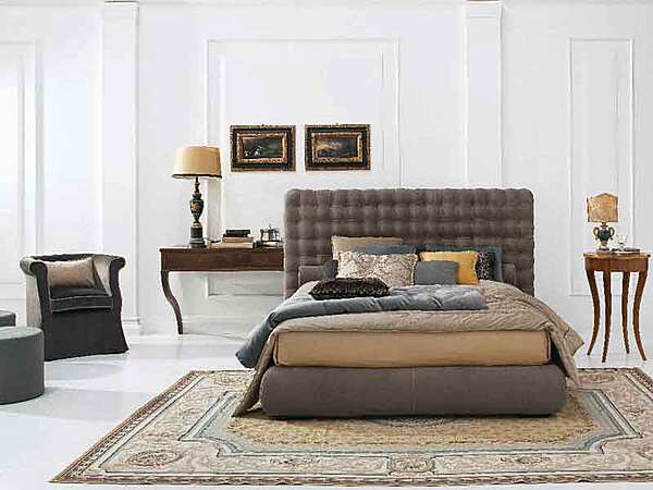 Кровать TWILS Chocolat 12Z15Q78N фабрика TWILS (VENETA CUSCINI) из Италии. Фото №2