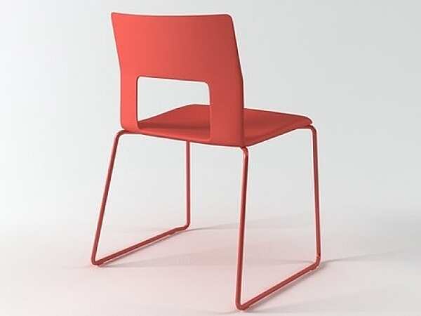 Стул DESALTO Kobe - chair with tubular frame фабрика DESALTO из Италии. Фото №13