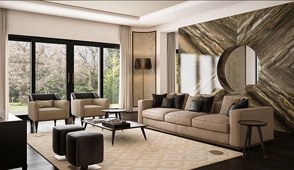 Круглый металлический высокий боковой стол Eclipse CPRN HOMOOD E238 фабрика CPRN HOMOOD из Италии. Фото №2