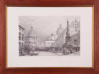 Картина Italy art. AG7-10 Square of the elephant, Catania