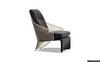 Кресло MINOTTI Colette фабрика Minotti из Италии