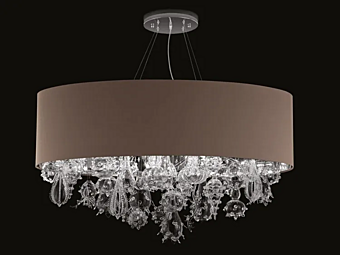 Подвесная лампа с кристаллами из коллекции Absolute d'Acqua MULTIFORME SSP3601E-CND фабрика MULTIFORME из Италии