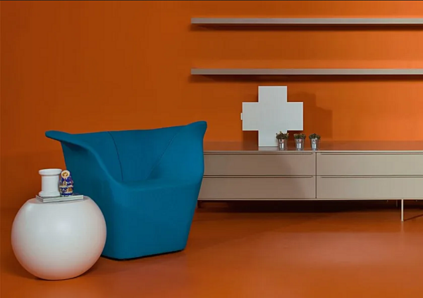 Коробка для хранения тарелок из дерева Cappellini  Cross PO_9208B фабрика Cappellini из Италии. Фото №3