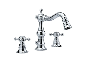 Смеситель для биде из стали с индивидуальными розетками Julia Gaia Mobili фабрика GAIA из Италии