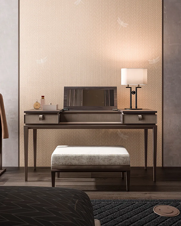 Прямоугольный пуф из ткани и металла Dragonfly CPRN HOMOOD D612 фабрика CPRN HOMOOD из Италии. Фото №5