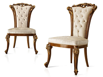 Стул с обивкой из ткани A.R.ARREDAMENTI SRL Dolcevita 210 фабрика A.R.ARREDAMENTI SRL из Италии