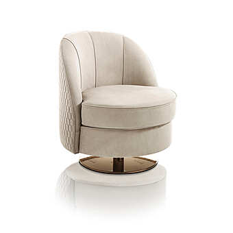 Кресло Charlotte Divano Charlotte Poltrona Girevole фабрика DV HOME COLLECTION из Италии