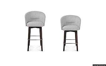 Стул барный MINOTTI Amélie "Stool" Стул барный MINOTTI Amélie "Stool" фабрика Minotti из Италии