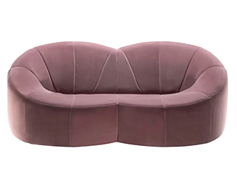 Диван с обитой спинкой на два места из ткани LIGNE ROSET Pumpkin 14110200 фабрика LIGNE ROSET из Италии