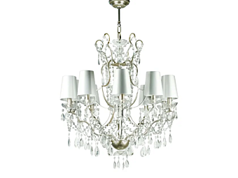 Металлическая люстра Lucienne Abrissi 11077 фабрика ABRISSI из Италии