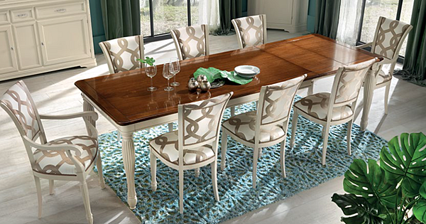 Стол GIULIA CASA "Verona Home" 879/160-VH фабрика GIULIA CASA из Италии. Фото №3