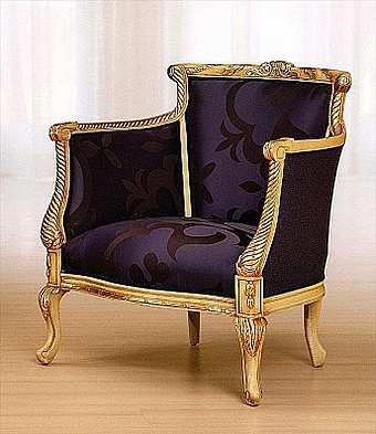 Кресло MORELLO GIANPAOLO 1220/N фабрика MORELLO GIANPAOLO из Италии