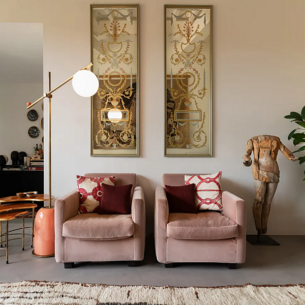 Настольная лампа для чтения из металла MARIONI Pins Reading Floor Lamp 02983 фабрика MARIONI из Италии. Фото №11