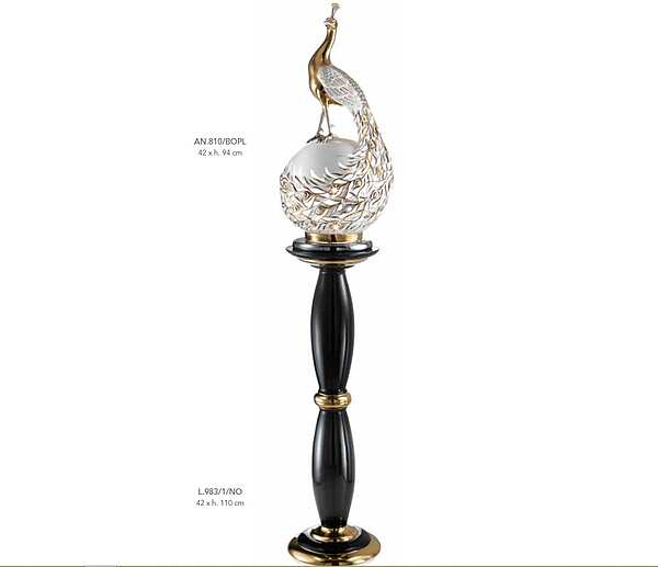 Подставка LORENZON Gem L.983/1/NO фабрика LORENZON (F.LLI LORENZON) из Италии. Фото №2