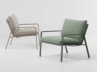 Кресло с подлокотниками из алюминия PARK LIFE KETTAL KS1100600 фабрика KETTAL из Италии