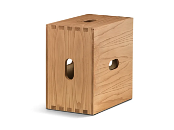 Прямоугольный деревянный кофейный стол для гостиной CASSINA LC14 Tabouret Cabanon 014 фабрика CASSINA из Италии