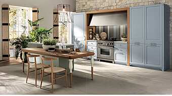 Кухня с островом из материала ASTER CUCINE Portrait DOLCEMENTE Кухня с островом из материала ASTER CUCINE Portrait DOLCEMENTE фабрика Aster Cucine из Италии
