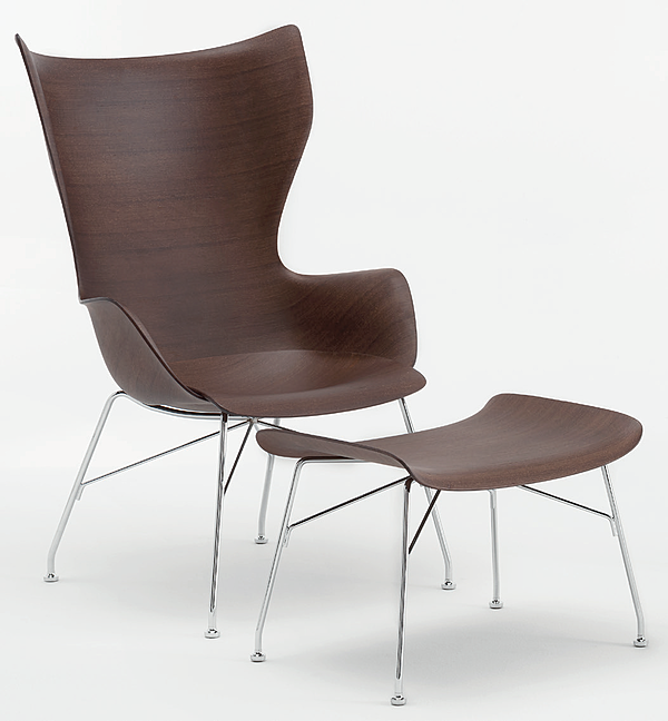 Стул Kartell 4916 SMART WOOD COLLECTION