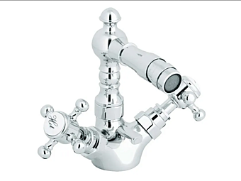 Смеситель биде с поворотным изливом антик Gentry Home фабрика Gentry Home из Италии