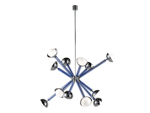 Подвесная лампа из ручного blown glass MULTIFORME  Stimma 12 SS8999-12 фабрика MULTIFORME из Италии. Фото №1
