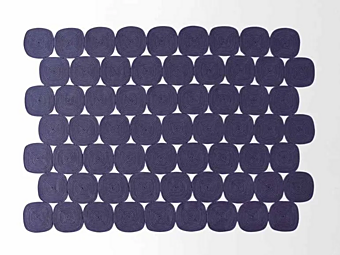 Прямоугольный ковер из веревки с геометрическим рисунком PAOLA LENTI Zoe TZOE01 фабрика PAOLA LENTI из Италии