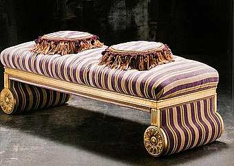 Банкетка MERONI F.LLI 502__1 фабрика MERONI 1984 из Италии