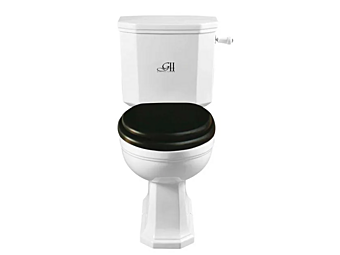 Унитаз из фарфора Claremont Gentry Home с закрытым бачком фабрика Gentry Home из Италии