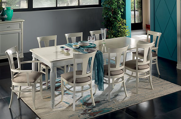Стол GIULIA CASA "Verona Home" 879/160-VH фабрика GIULIA CASA из Италии. Фото №1