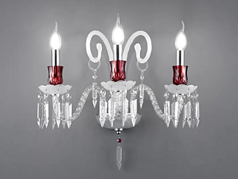 Кристальная настенная лампа Imperial Charm цвет A3 Euroluce Lampadari Кристальная настенная лампа Imperial Charm цвет A3 Euroluce Lampadari фабрика EUROLUCE LAMPADARi из Италии