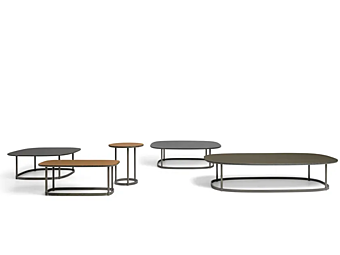 Садовый боковой столик из алюминия Molteni & C Regent