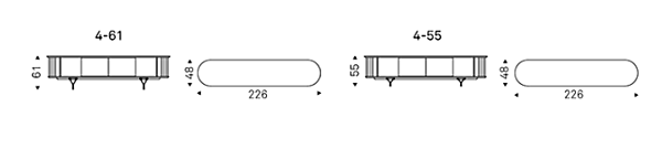 Мебель Под Tv CATTELAN ITALIA Tosca Design COSTES TV фабрика CATTELAN ITALIA из Италии. Фото №3