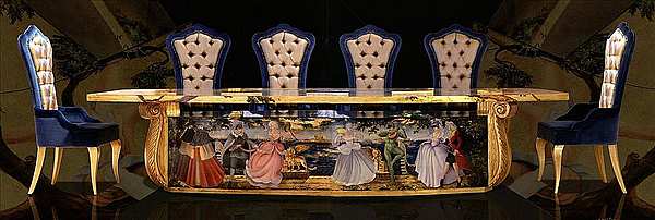 Стол ALCHYMIA Carnevale di Venezia Alchymya_Generale