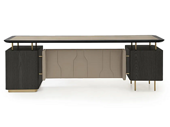 Кожаный письменный стол с ящиками FORMITALIA Panamera фабрика FORMITALIA из Италии