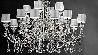 Люстра MASIERO (EMME PI LIGHT) LUXURY Silver Imperial / 16