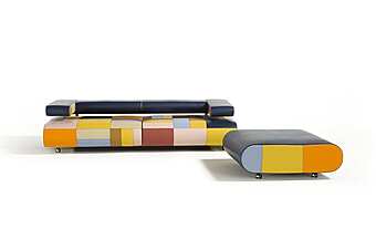 Кожаный диван с мягкой спинкой EGOITALIANO Alice фабрика Egoitaliano из Италии