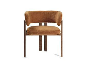 Кресло с подлокотниками из обитого дерева NATURE DESIGN Bay фабрика NATURE DESIGN  (FRANCO MARIO) из Италии