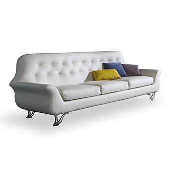 Диван на три места с тканевой обивкой CARPANELLI Cherubino DI11 фабрика CARPANELLI из Италии