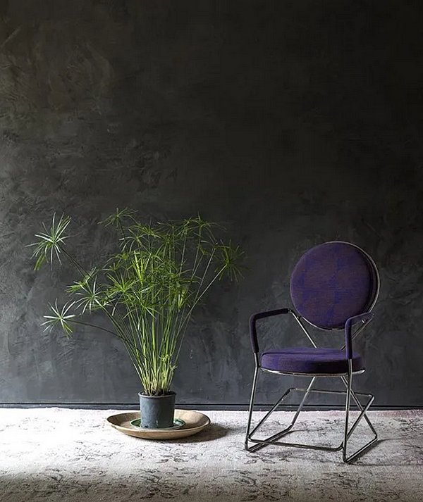 Кресло с подлокотниками обитое тканью MOROSO Double Zero 0NL фабрика Moroso из Италии. Фото №8