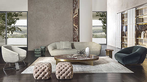 Кресло CORNELIO CAPPELLINI Oliver фабрика CORNELIO CAPPELLINI из Италии. Фото №10