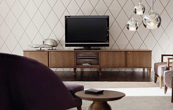 Деревянный телевизионный шкаф OPERA CONTEMPORARY Desirè 41015 фабрика OPERA CONTEMPORARY из Италии. Фото №2