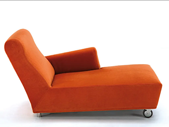 Диван-день с обитой спинкой из ткани GIOVANNETTI Circe фабрика GIOVANNETTI из Италии