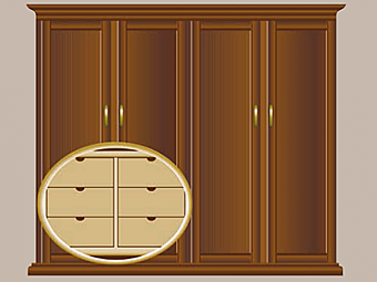 Гардеробная SCAPPINI 2004 Гардеробная SCAPPINI 2004 фабрика SCAPPINI из Италии